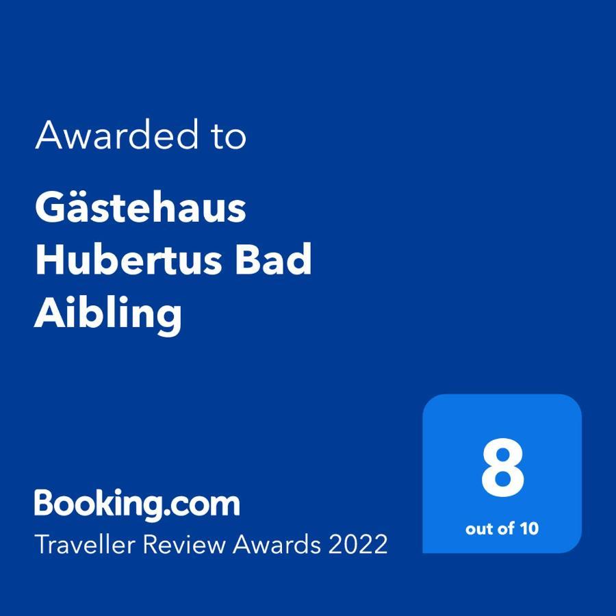 Gaestehaus Hubertus Bad Aibling Eksteriør bilde