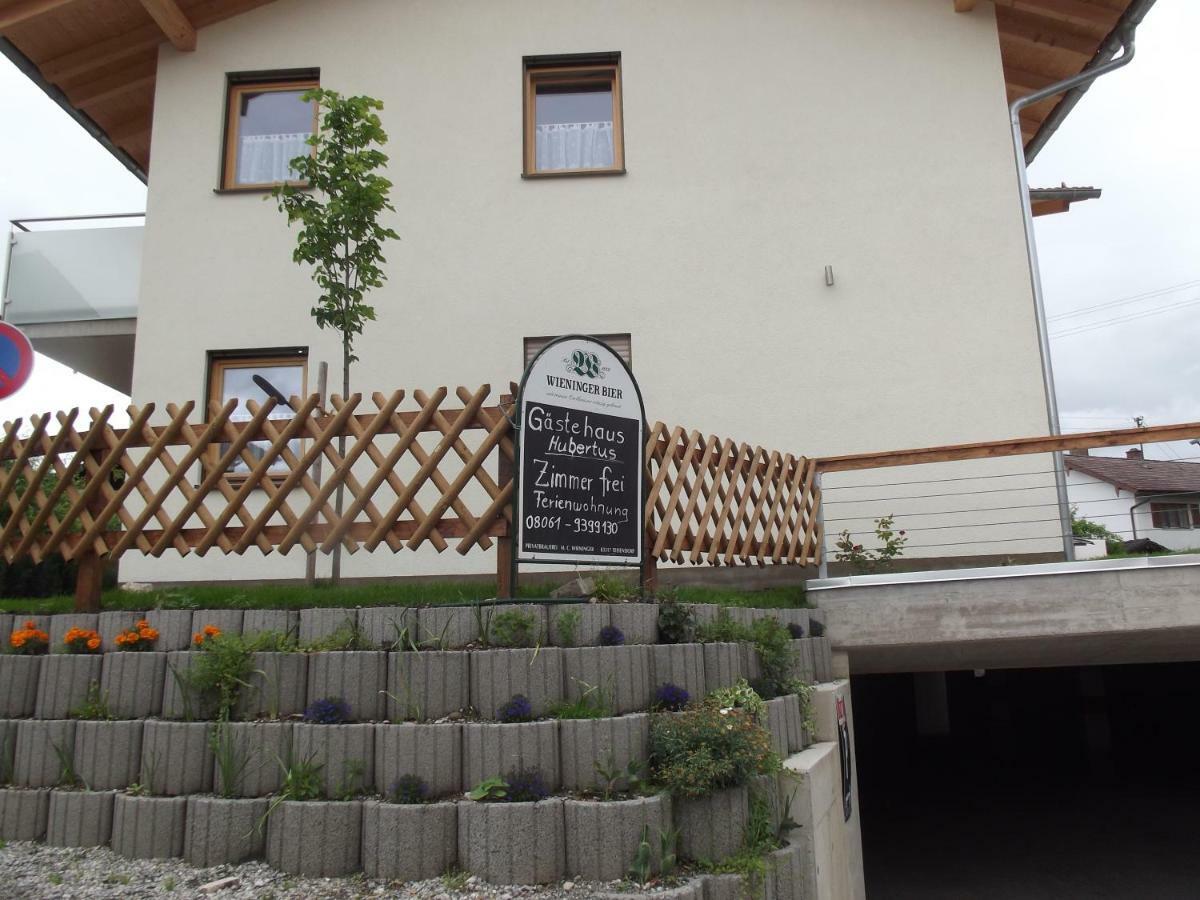 Gaestehaus Hubertus Bad Aibling Eksteriør bilde